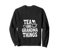 Thé et Grand-mère Things Cozy Sweatshirt