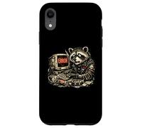 The Eternal Debugger Programmateur Amusant Trash Panda IT Raton Laveur Coque pour iPhone XR