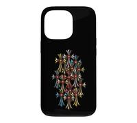 The Eternal Red Heart Colorful Cross Coque pour iPhone 13 Pro