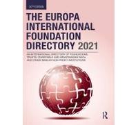 The Europa International Foundation Directory 2021