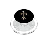 The Ever Dagger Gold Cross PopSockets PopGrip pour MagSafe