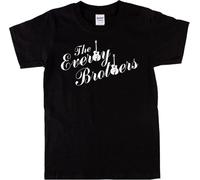 The Everly Brothers T-Shirt - 1950's, Rock n Roll, Country, 96691 Manches Courtes(3X-Large)