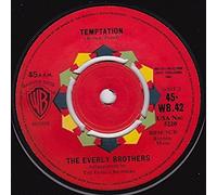 The Everly Brothers Temptation / Stick With Me Baby rare original 45 rpm 7 inch Vinyl Record