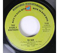 THE EVERLY BROTHERS - THE EVERLY BROTHERS 45 RPM SO SAD / CATHY'S CLOWN