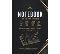 The Everyday Notebook for Ideas & Plans: Write It. Save It. Never Forget.