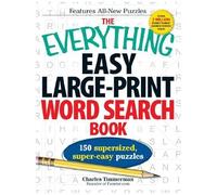 The Everything Easy Large-Print Word Search Book