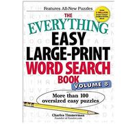 The Everything Easy Large-Print Word Search Book, Volume 8