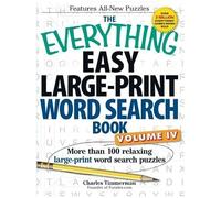 The Everything Easy Large-Print Word Search Book, Volume Iv