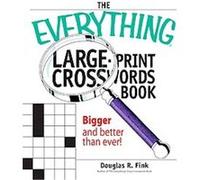 The Everything Large-Print Crosswords Book, Everything: Sports and Hobbies Douglas Fink (Auteur)