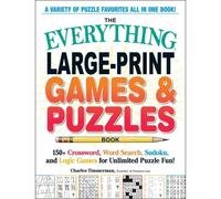 The Everything Large-Print Games & Puzzles Book