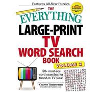 The Everything Large-Print Tv Word Search Book, Volume 2