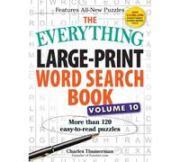 The Everything Large-Print Word Search Book, Volume 10