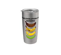 The Evolution Of Banana Novelty Graphic Tees & Cool Designs Gobelet isotherme en acier inoxydable double paroi