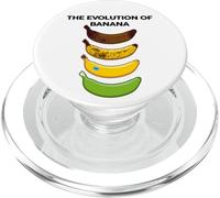 The Evolution of Banana Novelty Graphic Tees & Cool Designs PopSockets PopGrip pour MagSafe