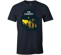 THE EXORCIST MEEXORMTS001 T-Shirt, Navy, S Homme