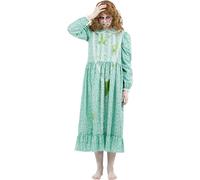 The Exorcist - Robe de costume '" 'Regan" - Femmes SM2322 (S) (Bleu/Vert)