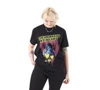 The Exorcist Unisex Noir T-Shirt à Manches Courtes | Posséder Mon Coeur Graphique Tee | Vêtements pour Amateurs de Films d’Horreur | Haut d’exorcisme démoniaque