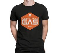The Expanse Newest Tshirt for Men Beratnas Gas Round Collar Pure Cotton T Shirt Distinctive Birthday Gifts Streetwear.