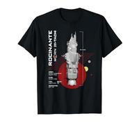 The Expanse Rocinante Ship T-Shirt, Homme, Noir, 3XL