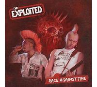 The Exploited – Race Against Time – Vinyle 7" coloré (marbré rouge)