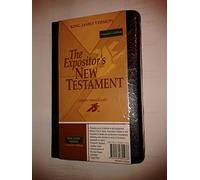 The Expositor's New Testament Counselor's Edition (Large Print Black Bonded Leather)