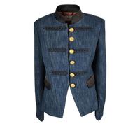 The Extreme Collection Vestes en denim Denim Blu e verdi 44