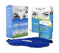 The Eye Doctor Allergy Pack De Soulagement - Compresse Oculaire Froide Réutilisable & 40 Lingettes Oculaires Pour Allergies & Rhume Des Foins - Inflammation, Larmoiement, Maux De Tête & Migraines