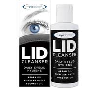 The Eye Doctor Nettoyant pour paupières - Élimine la saleté et le maquillage des paupières - Convient aux yeux sensibles - Contient de l'huile d'argan, de l'huile de coco et de l'eau micellaire - 100