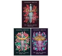 The Fair Isle Trilogy by Tessonja Odette 3 Books Collection Set ( To Carve a Fae Heart, To Wear a Fae Crown & To Spark a Fae War)