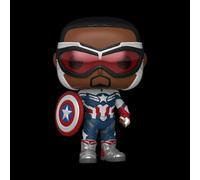 Funko Pop! Marvel: The Falcon & Winter Soldier - Captain Falcon America - The Falcon And The Winter Soldier - Figurine en Vinyle à Collectionner - Idée de Cadeau - Produits Officiels - TV Fans