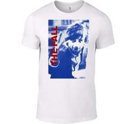 The Fall Mark E Smith T-Shirts Two Fingers Image CD Band Tee White Manches Courtes(XX-Large)