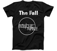 The Fall Rowche Rumble Punk Rock Retro Music Gift Tee T Shirt 93 Black 3XL