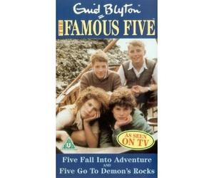 The Famous Five - Five Fall Into Adventure / Five Go To Demon's Rocks [VHS] [Import anglais]