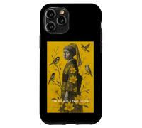 The Famous Girl with a Pearl EarringWearing Japanese kimono Coque pour iPhone 11 Pro