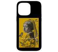 The Famous Girl with a Pearl EarringWearing Japanese kimono Coque pour iPhone 14 Pro Max