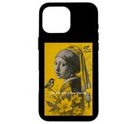 The Famous Girl with a Pearl EarringWearing Japanese kimono Coque pour iPhone 16 Pro Max