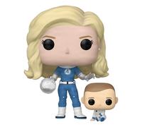 The Fantastic Four: First Steps Pop & Buddy Marvel Vinyl Figure Invisible femme