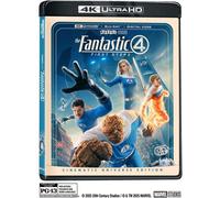 The Fantastic Four: First Steps [Ultra Hd] With Blu-Ray, 4k Mastering, Digital Copy, Subtitled