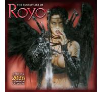 The Fantasy Art of Royo Calendrier mural 2026, 16 mois, 30,5 x 30,5 cm