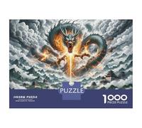 The Fantasy Creature 1000 Pièces Carton Extra-épais Puzzle À Faire Soi-même Adorable Pet Stimulant Et Éducatif Défi Unique Puzzles Cadeaux pour La Famille Et Les Amis 70x50cm/1000pcs