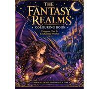 The Fantasy Realms Colouring Book: Dragons, Fae & Enchanted Worlds