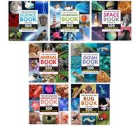 The Fascinating Facts Series 7-Book Collection Set - Science, Nature, and Space Learning Books for Curious Kids