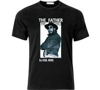 The Father DJ Kool HERC Old School Hip Hop Men's T Shirt Black M