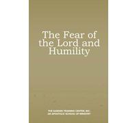 The Fear of the Lord and Humility