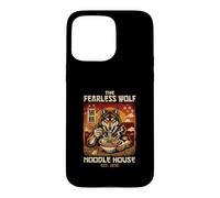 The Fearless Wolf Noodle House Est 1978 Ramen Coque pour iPhone 15 Pro Max