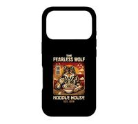 The Fearless Wolf Noodle House Est 1978 Ramen Coque pour iPhone 17 Pro
