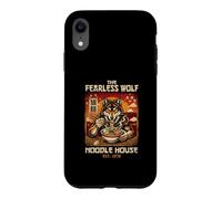 The Fearless Wolf Noodle House Est 1978 Ramen Coque pour iPhone XR