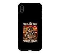 The Fearless Wolf Noodle House Est 1978 Ramen Coque pour iPhone XS Max