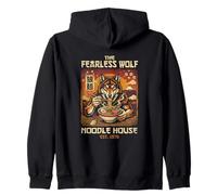 The Fearless Wolf Noodle House Est 1978 Ramen Sweat à Capuche