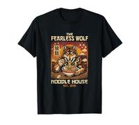 The Fearless Wolf Noodle House Est 1978 Ramen T-Shirt